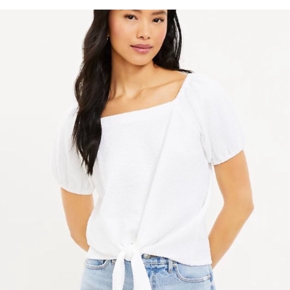 Womens Loft Top Size Medium - Picture 4 of 8